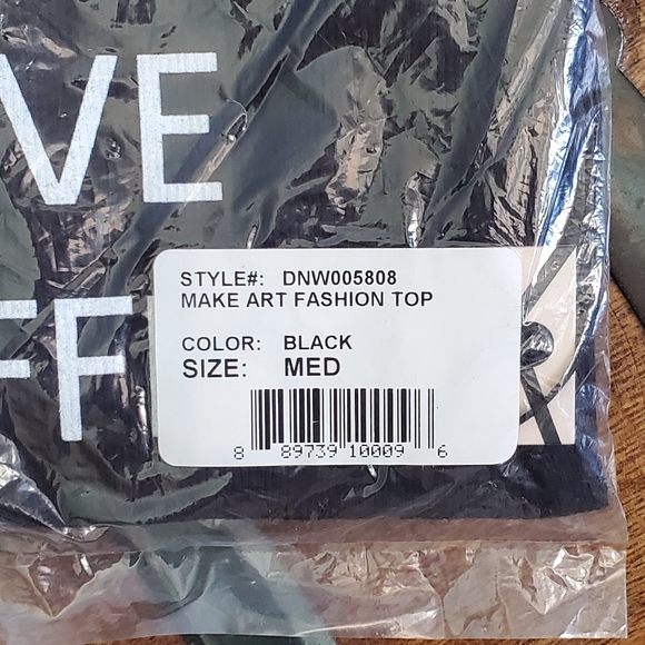 🖤 Daydream Nation Make Art Fashion Top 🖤 - Picture 5 of 6